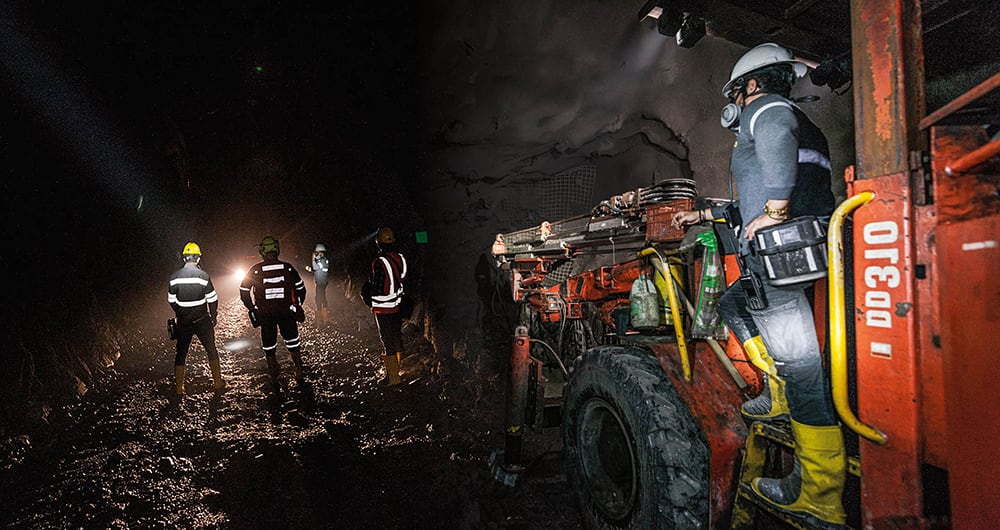 Zijin-Contiental Gold opera la mina de oro.