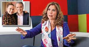 Las autoridades deberán determinar si, como dice Nubia Stella Martínez, directora del Centro Democrático, la plata del venezolano no entró a la campaña. En caso de que haya ingresado, el enredo penal sería serio. Arriba, Cayita con el presidente Duque.