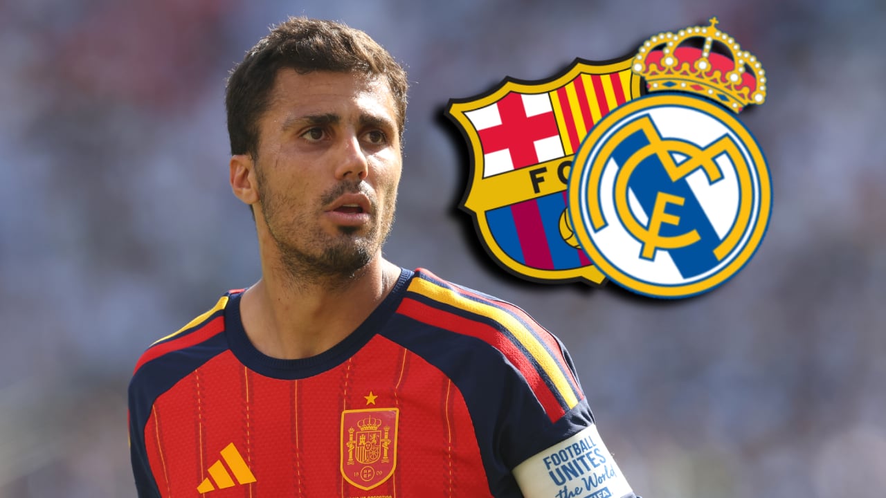 Rodri, mediocampista de España y Manchester City