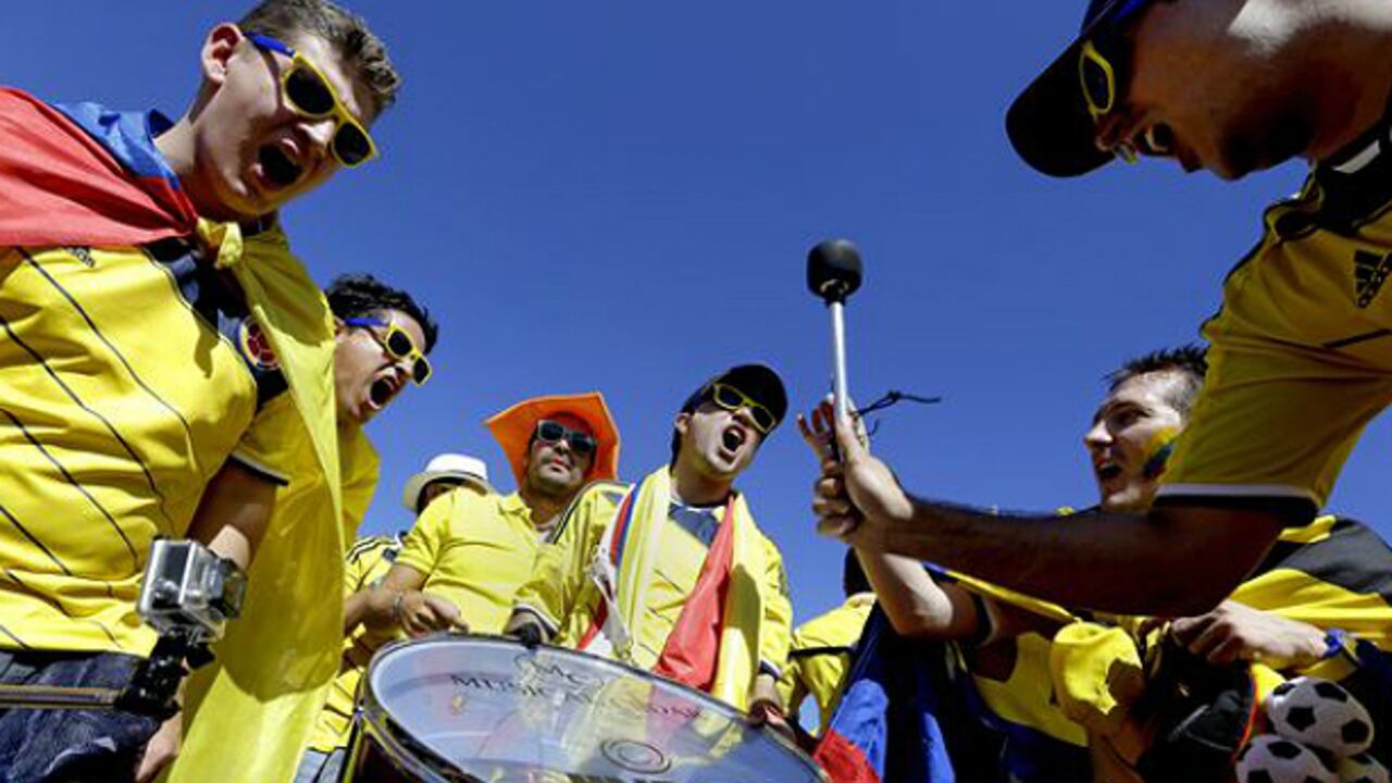 Hinchas de la Selección Colombia