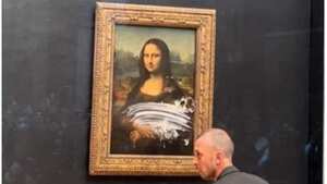 La obra de arte de Da Vinci fue atacada en en el