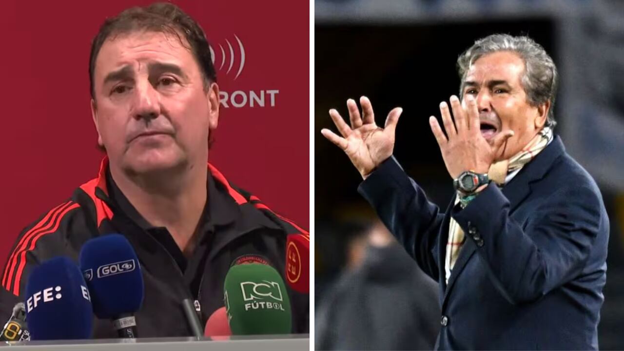 Jorge Luis Pinto sintió malestar por unas declaraciones de Néstor Lorenzo