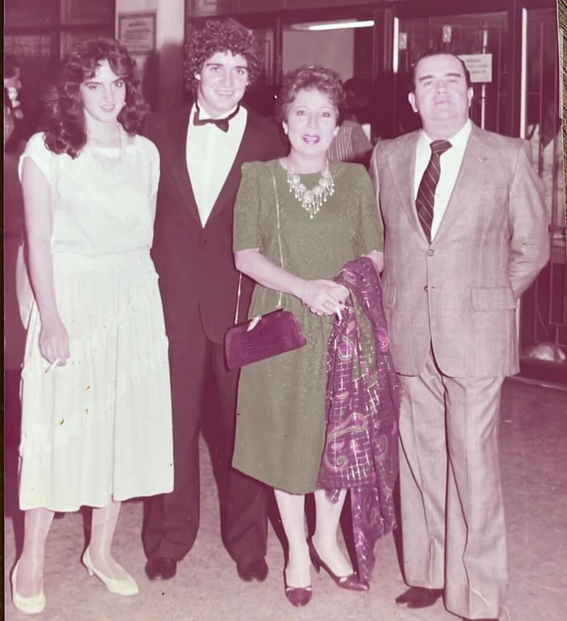 María Fernanda Cabal en su juventud.