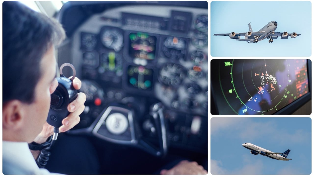 La aeronave casi choca con el avión norteamericano de la Fuerza Aérea