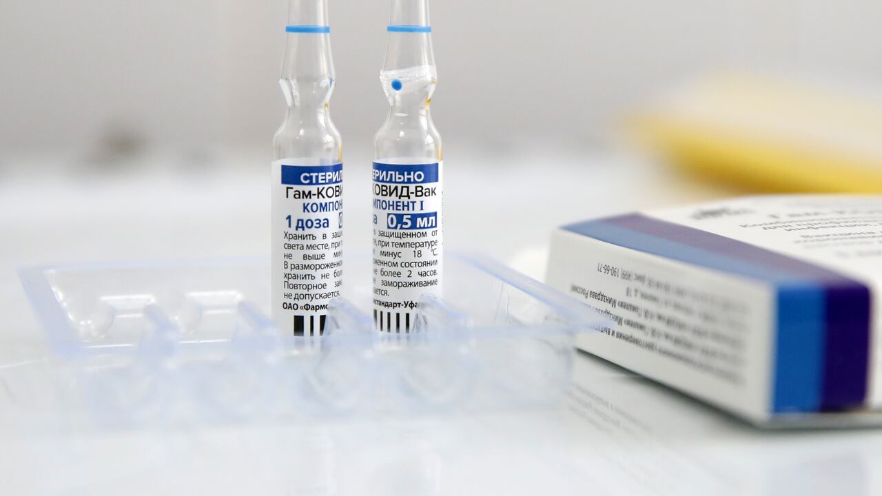 Sputnik V. (Photo by Kirill Kukhmar\TASS via Getty Images)