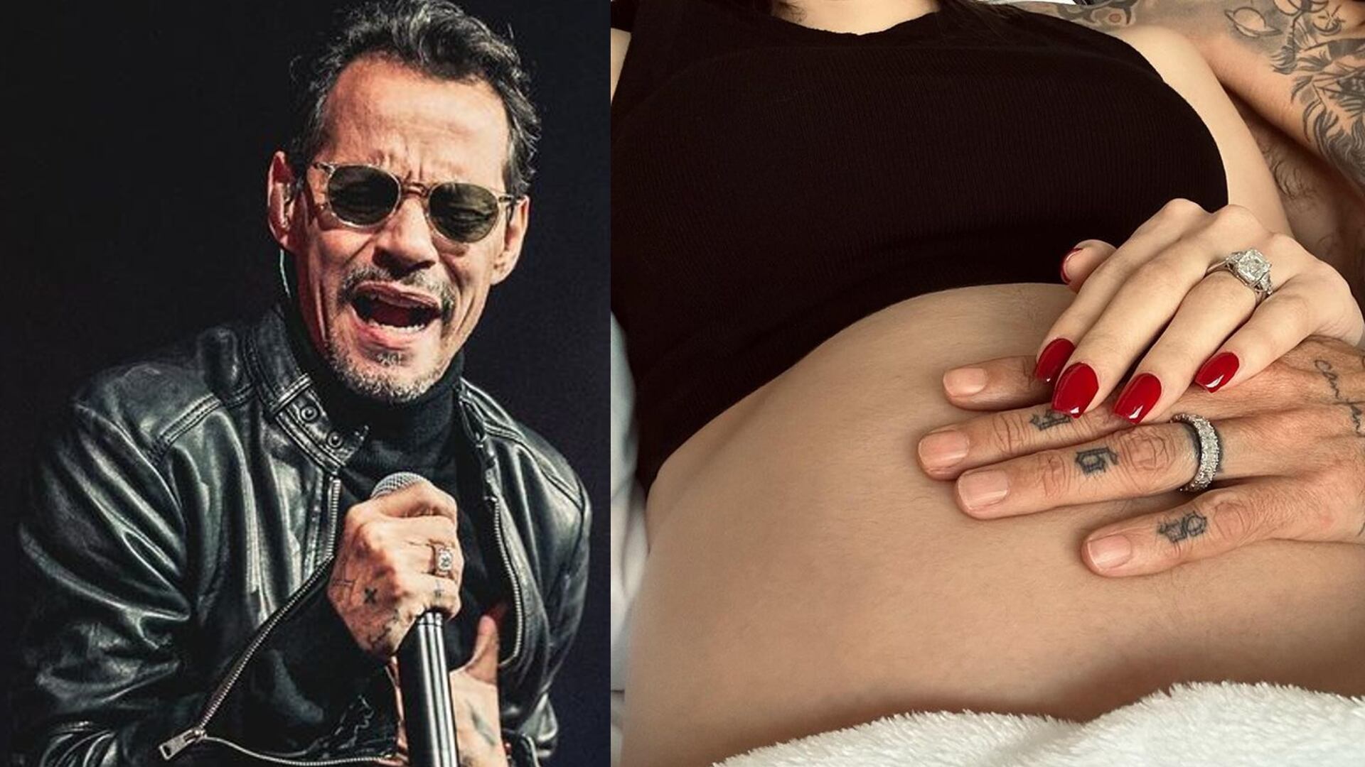 Marc tendrá próximamente su séptimo hijo. Fotos: @marcanthony.