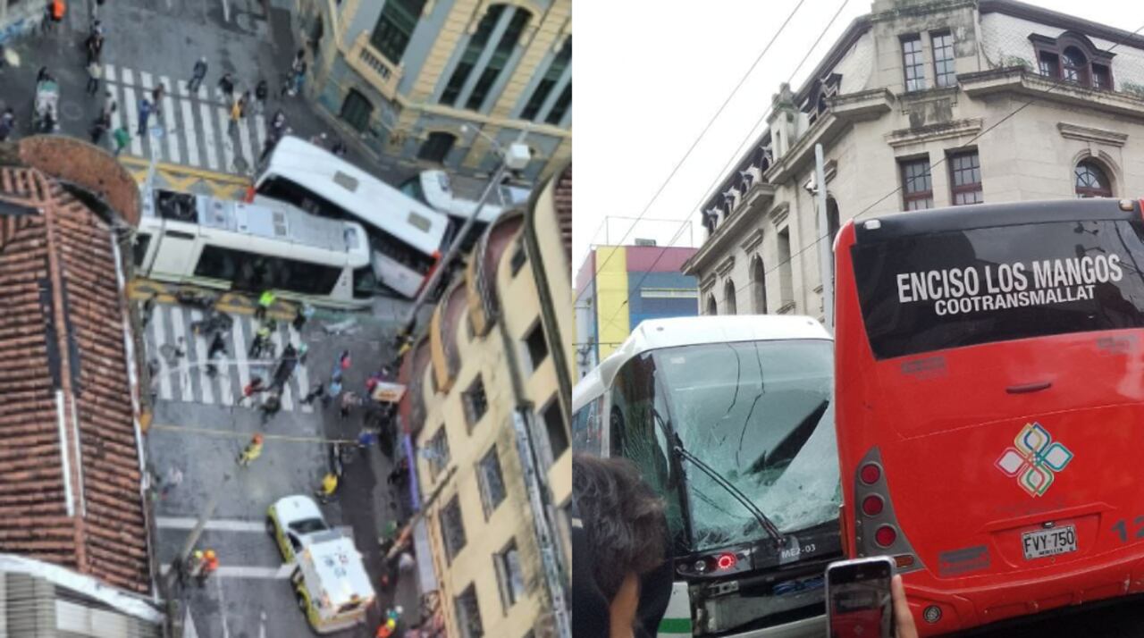 Accidente en Medellín este 2 de noviembre.