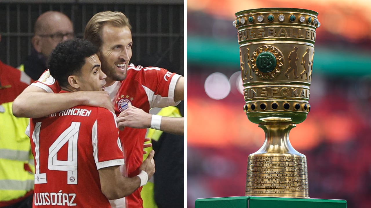 Bayern Múnich de Luis Díaz clasificó a la final de la DFB Pokal.