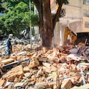 Los trabajos de rescate contaron con la presencia de especialistas y voluntarios, quienes lograron rescatar decenas de vidas humanas y de mascotas, como perros y gatos.