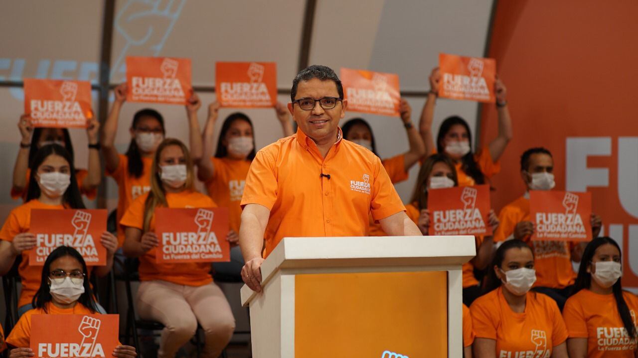 Rafael Martínez, candidato al Senado por Fuerza Ciudadana.