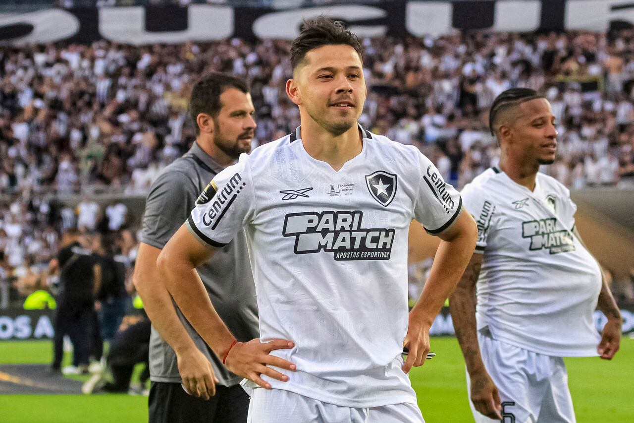 Imagen de Romero, el día de la final de la Copa Libertadores entre su equipo, Botafogo, y Atlético Mineiro.