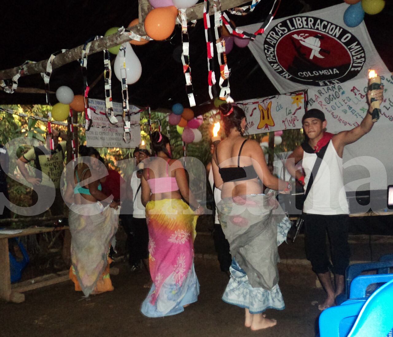 ELN Ejercito de Liberación Nacional 
Jóvenes