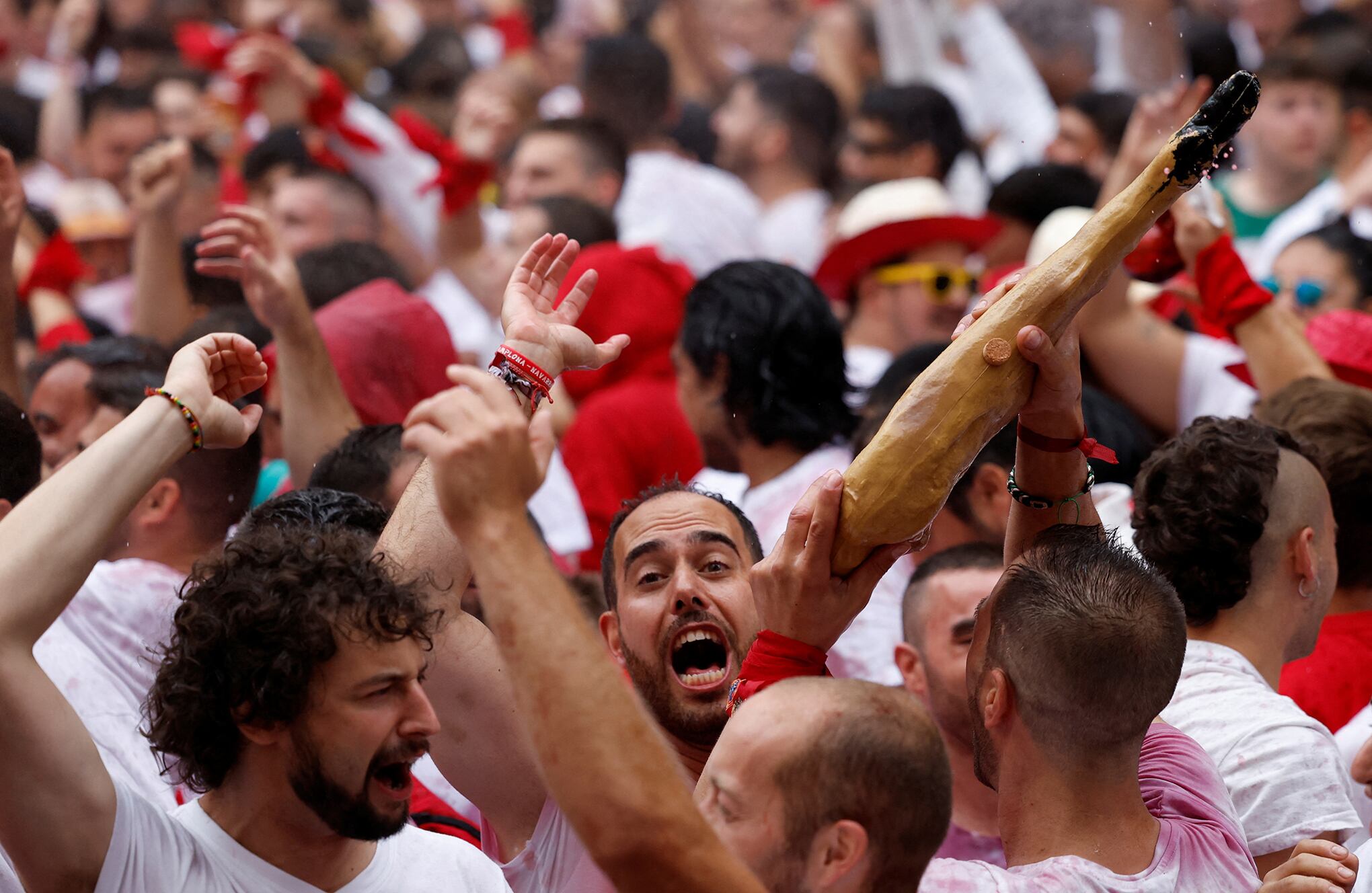 En imágenes : Arrancan las fiestas de San Fermín
