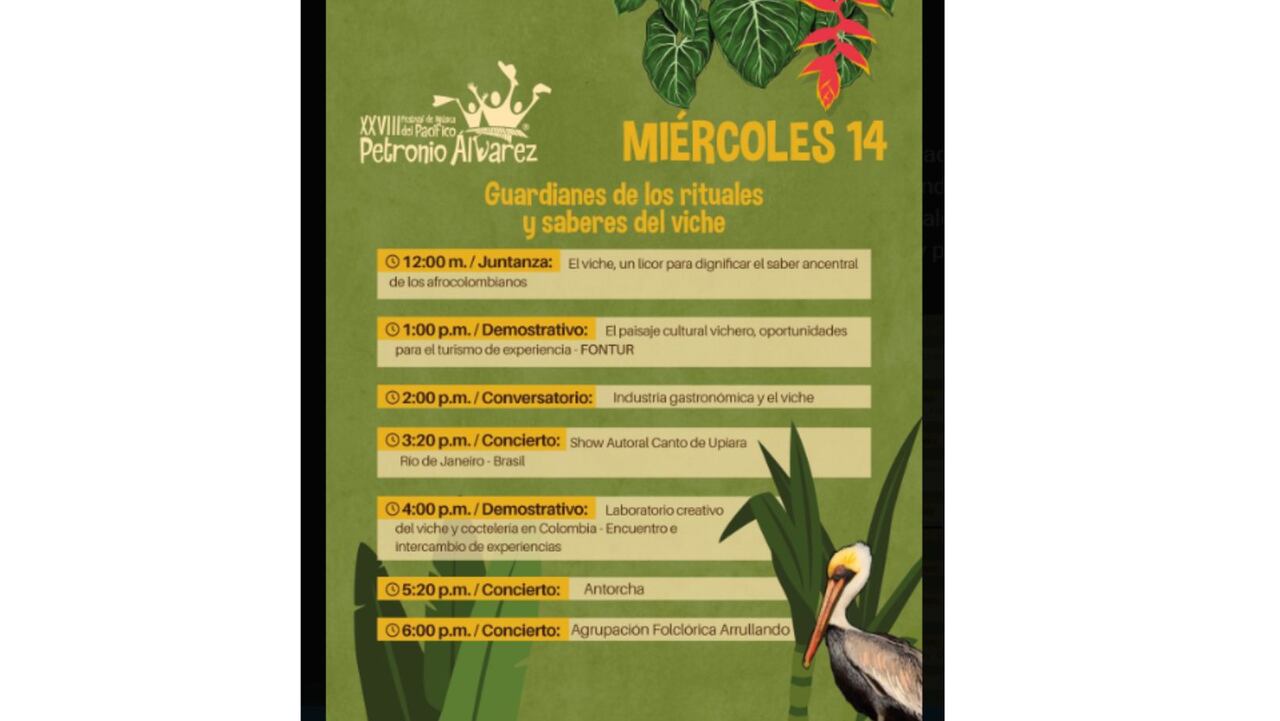 Arranca el Festival Petronio Álvarez 2024: esto es lo que hay para hacer el día de la inauguración