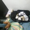 Dinero recuperado tras robo en bando de La Guajira