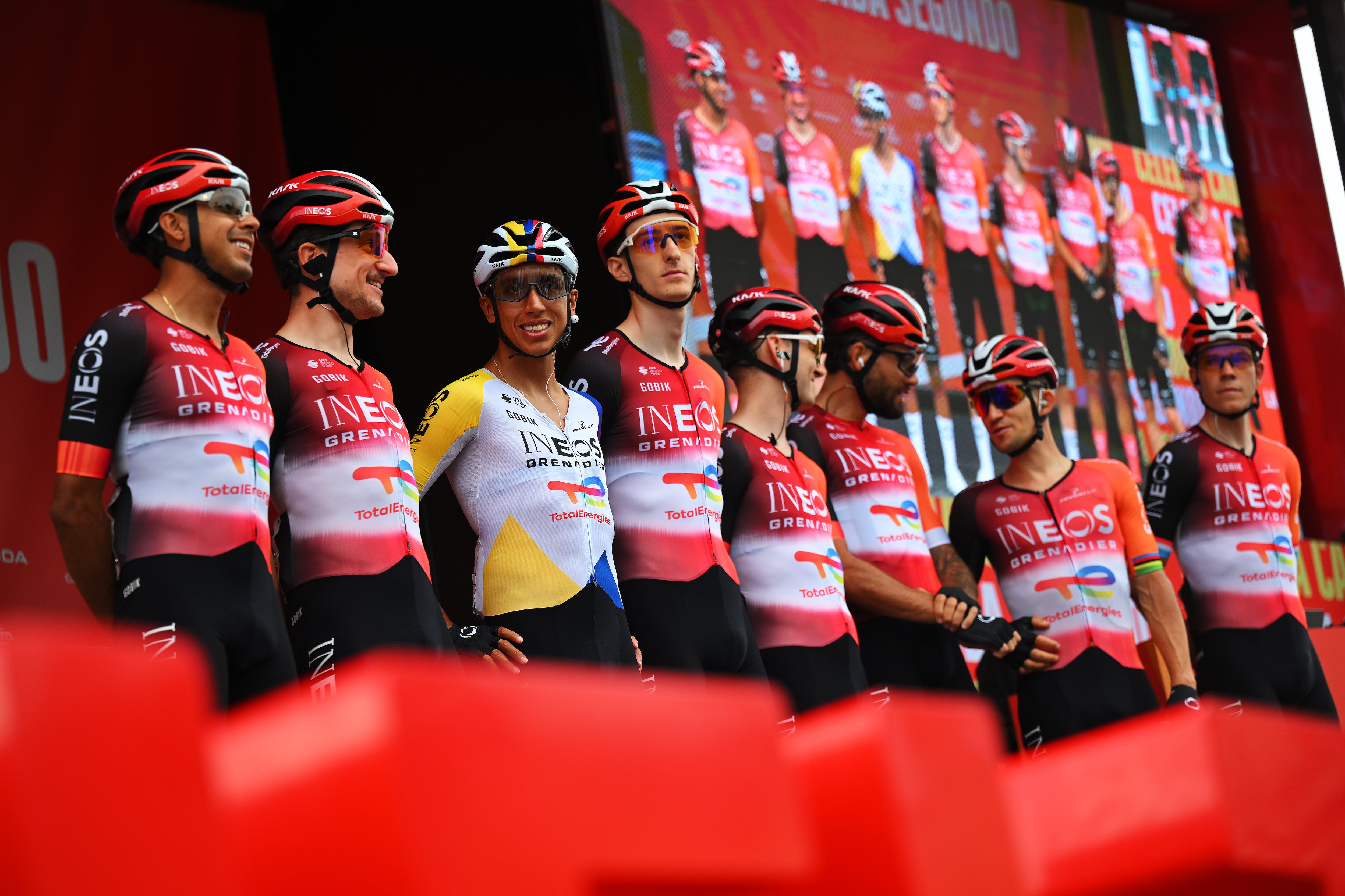 Filippo Ganna es compañero de Egan Bernal en el Ineos Grenadiers