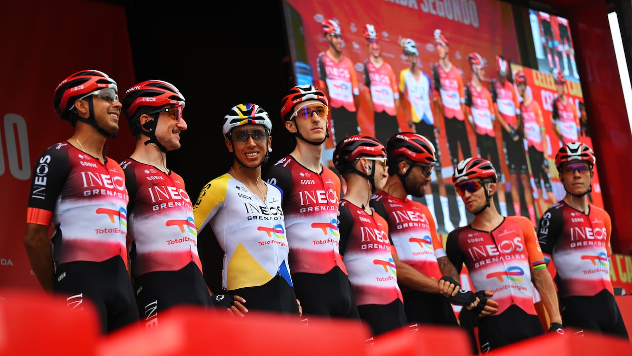 Filippo Ganna es compañero de Egan Bernal en el Ineos Grenadiers