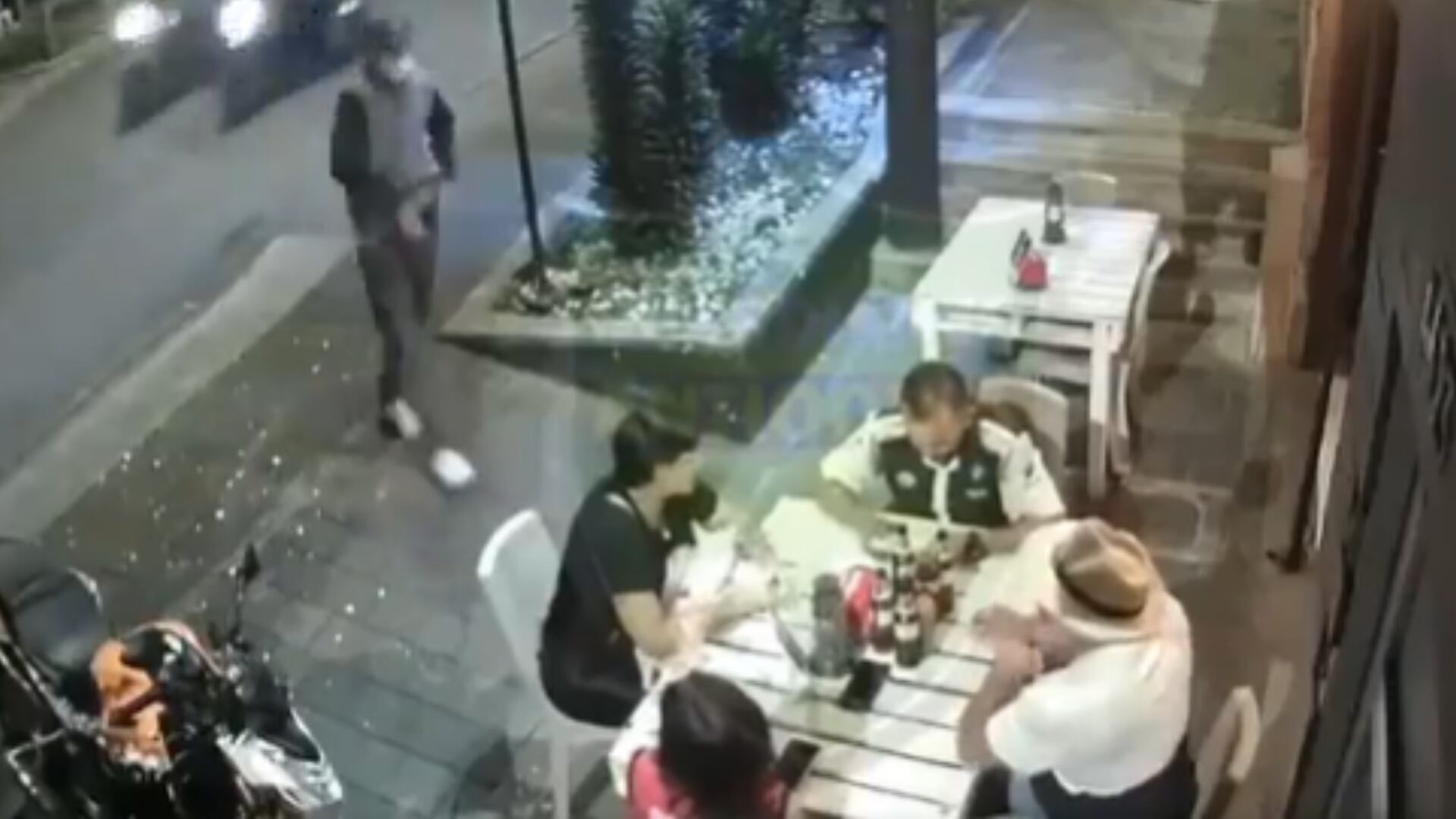 Atraco en Medellín.