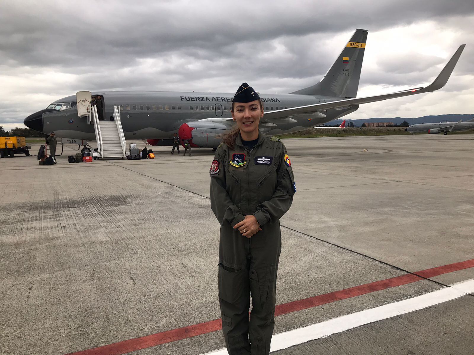 Teniente Coronel, Paula Andrea Carrasquilla