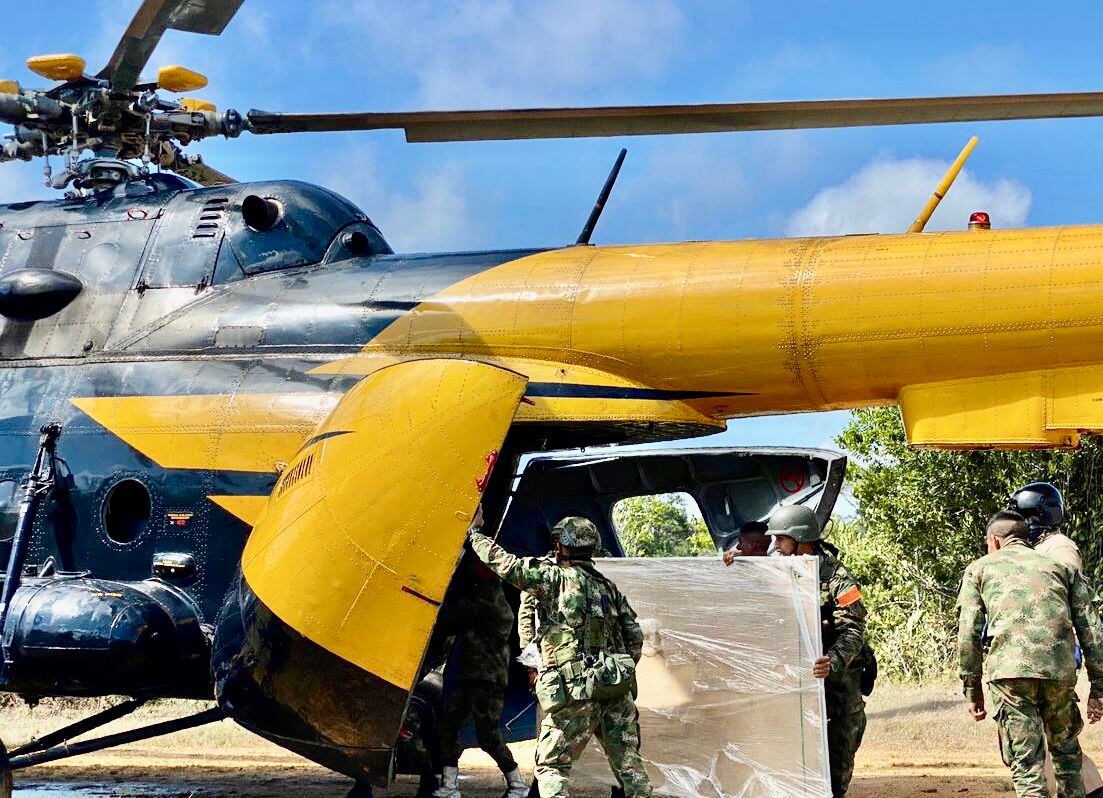 Selva de Guaviare, donde habita la comunidad  indígena Makuna