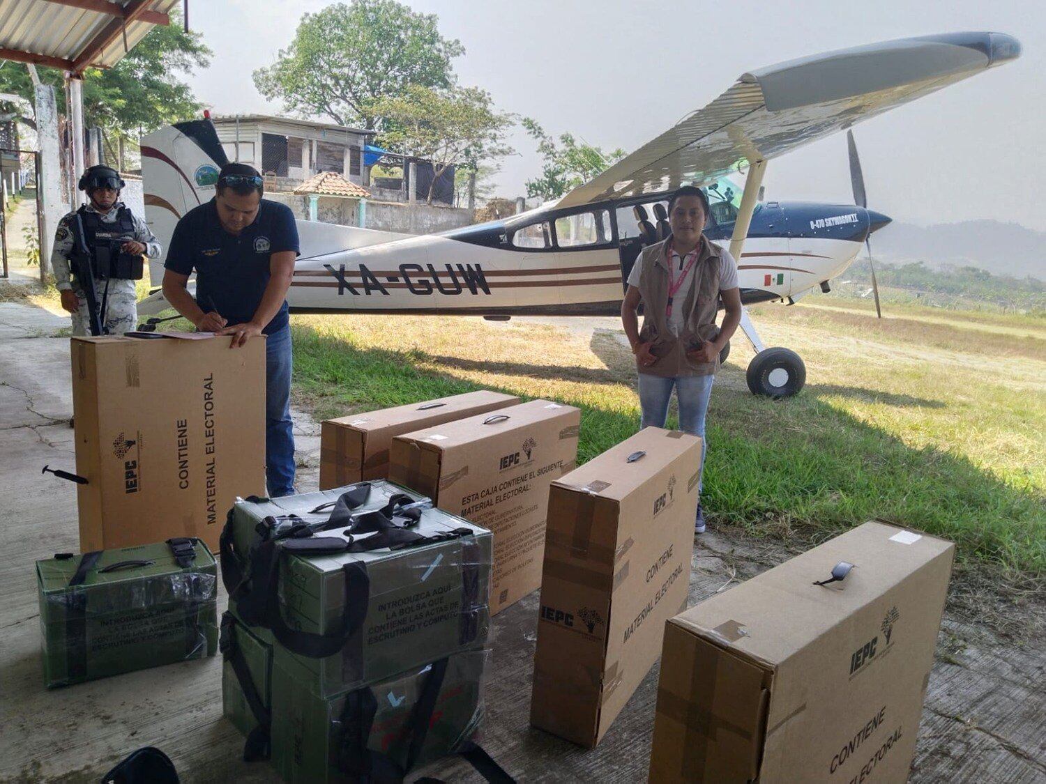 Este jueves se realizó entrega de paquetes al 30 de mayo, con corte a las 21 horas: 5,370, paquetes entregados, lo que representa el 76.96% de avance.