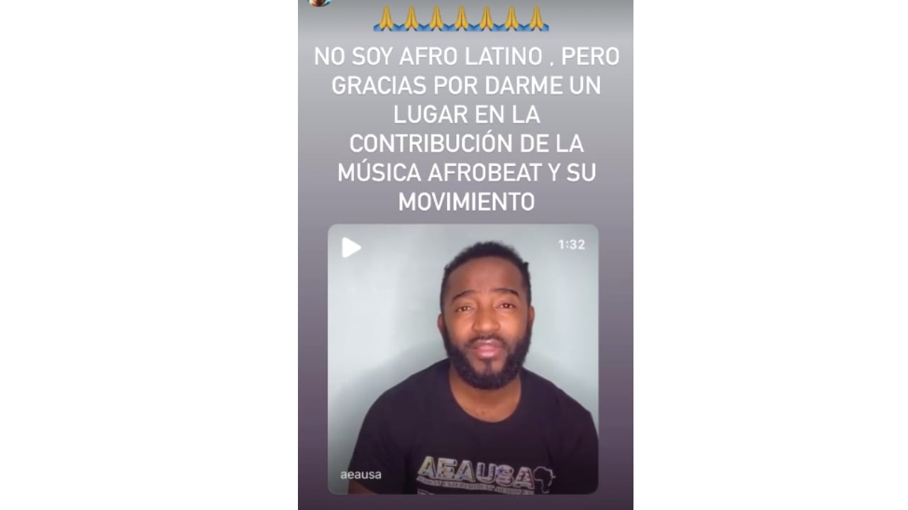 Así fue la respuesta de J Balvin al conocer su premio.