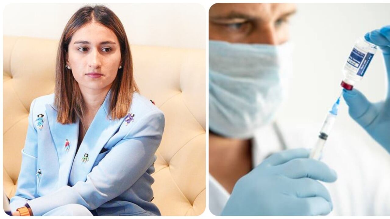 La canciller Laura Sarabia agradeció el gesto solidaro de la isla.