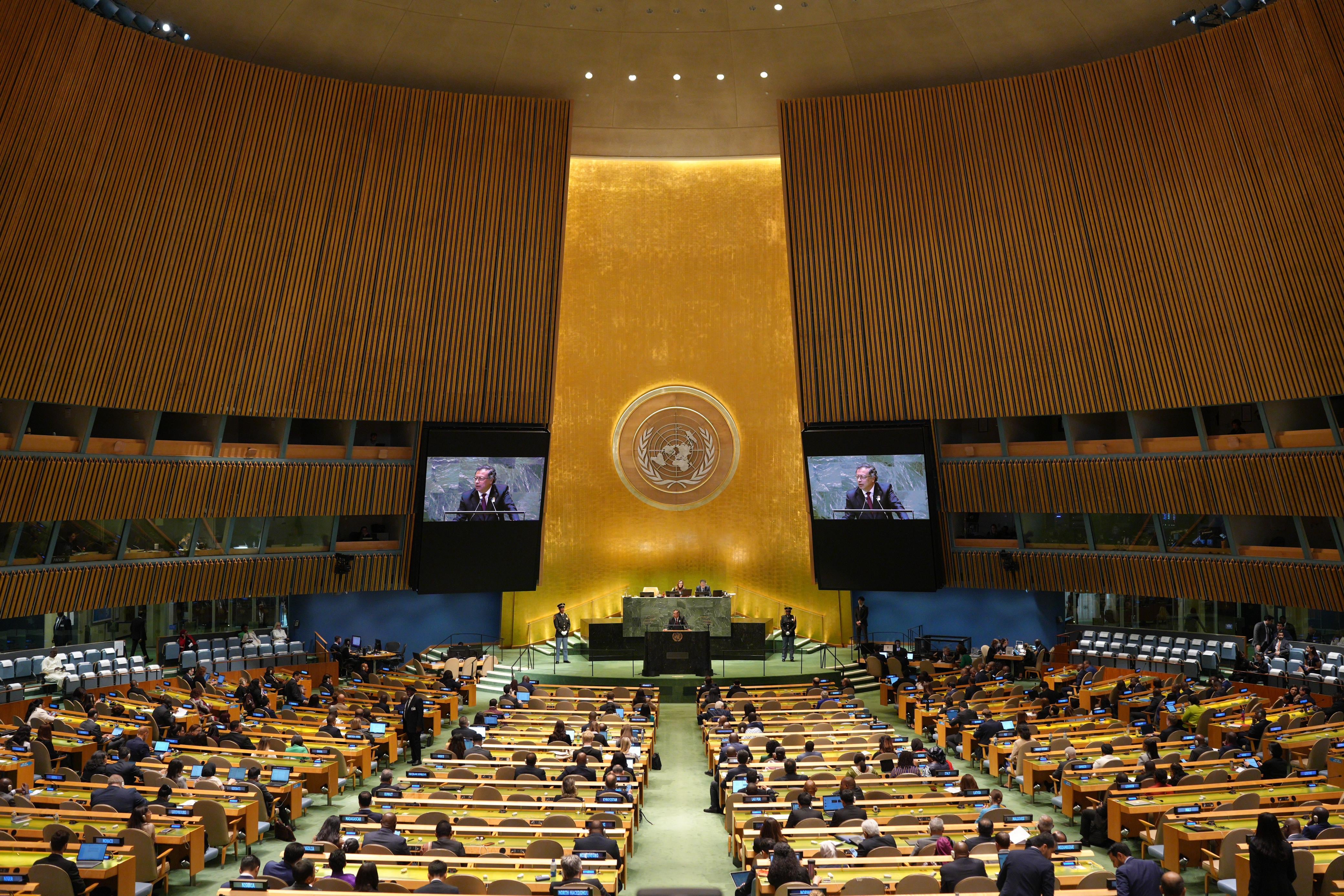 Presidente Gustavo Petro en la ONU