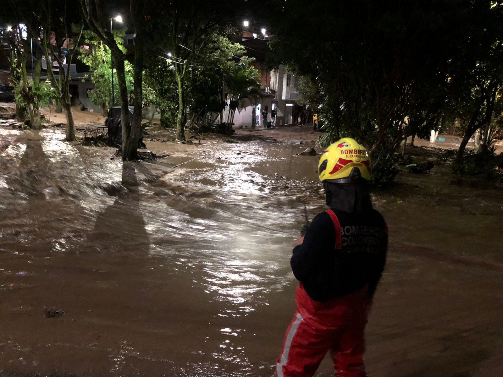 El barrio San Martín el más afectado por las lluvias.