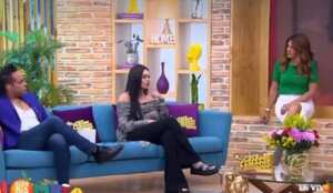 La Segura charló en Buen día, Colombia