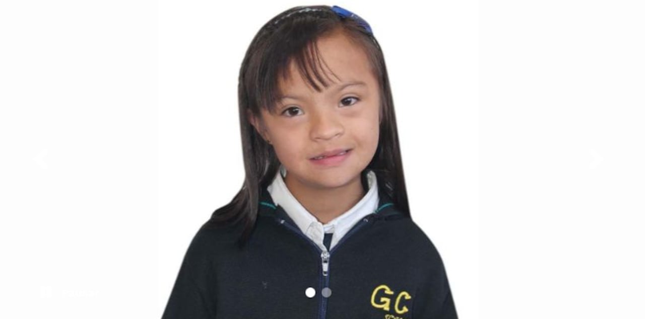 La niña Valeria Afanador.