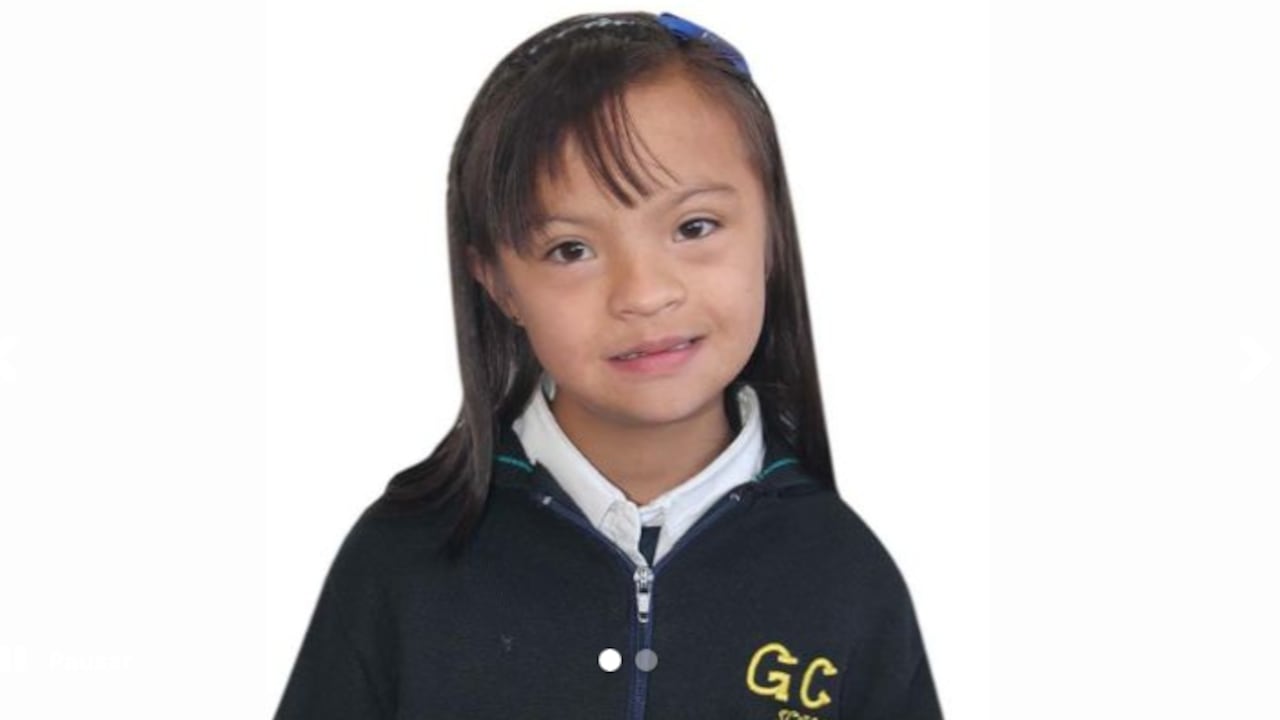 La niña Valeria Afanador.