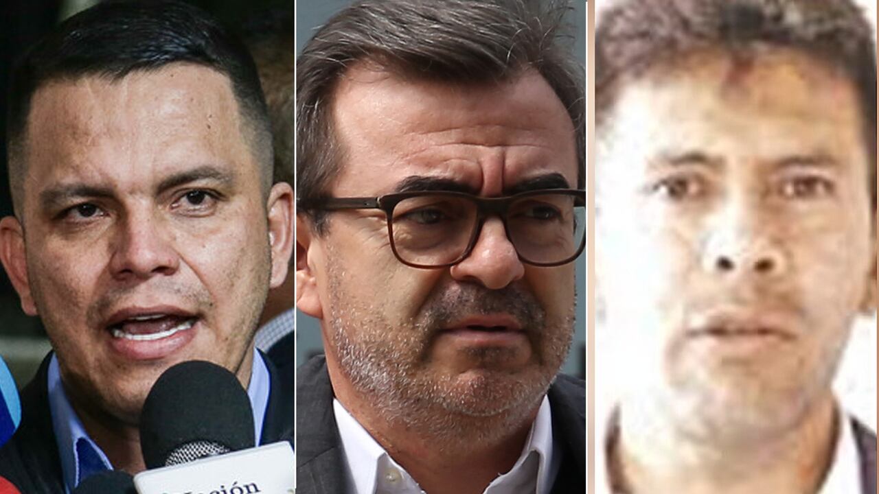 Sneyder Pinilla, Olmedo López y Luís Eduardo López "El Pastuso"