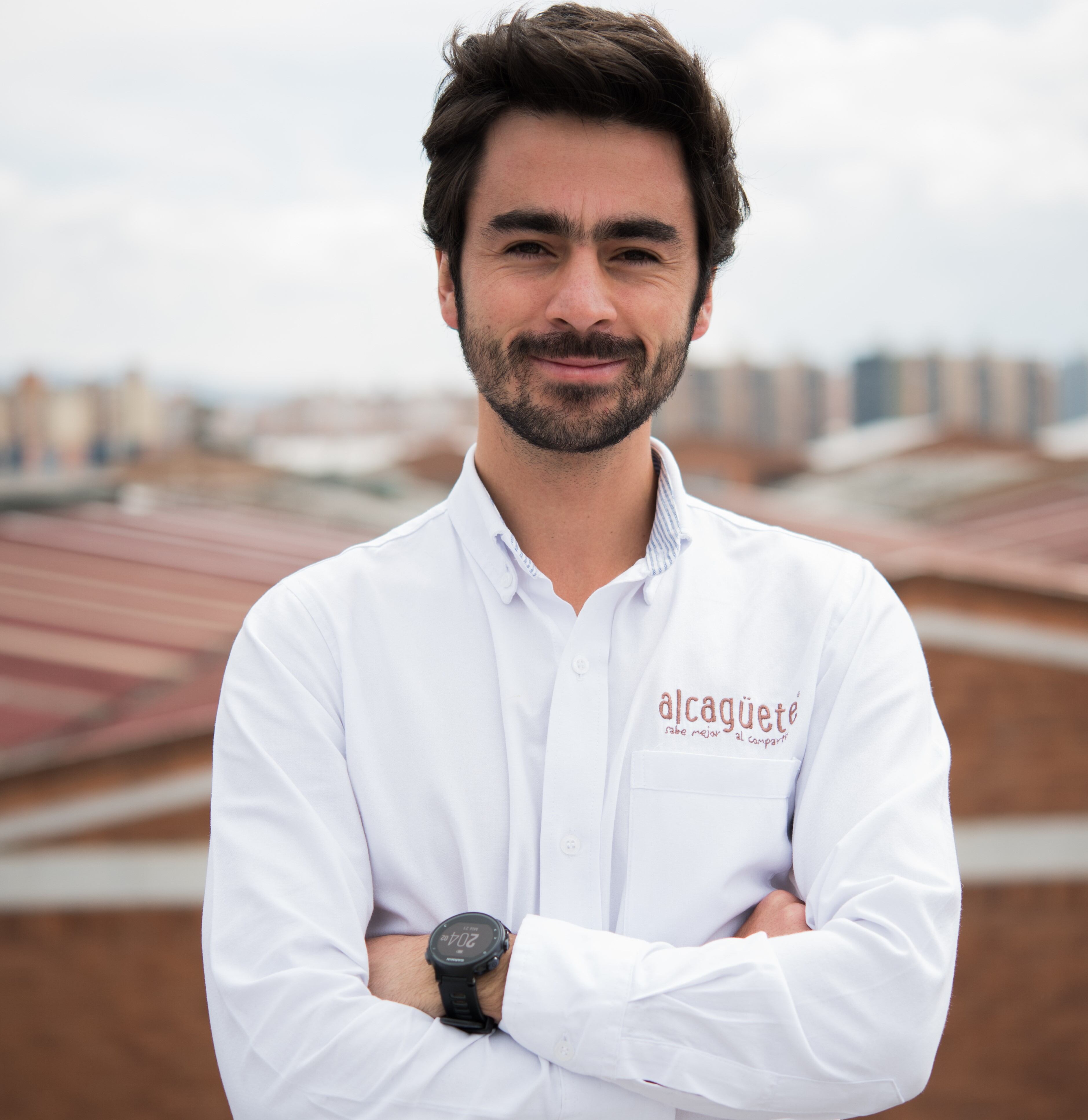Andrés Escobar, gerente Alcagüete