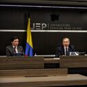 Audiencia JEP falsos positivos caso 03 Eduardo Cifuentes, Oscar Parra