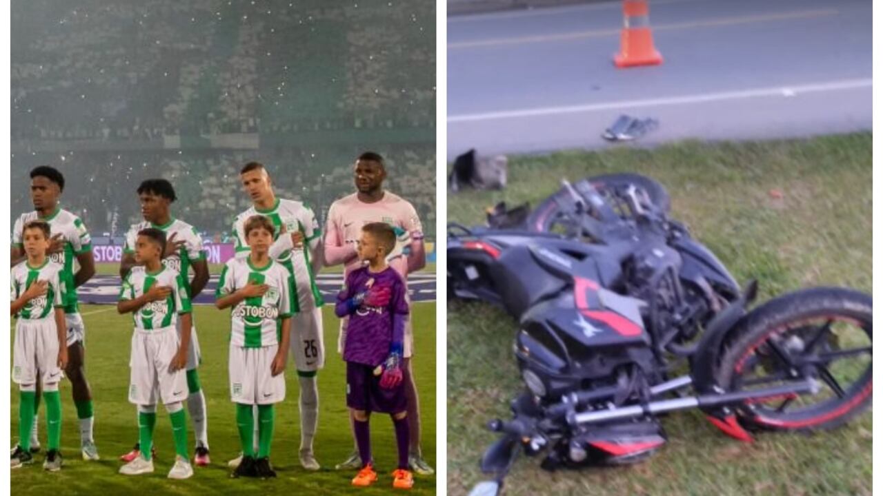 Jugador de Nacional en presunto estado de embriaguez atropelló a dos motociclistas en Rionegro