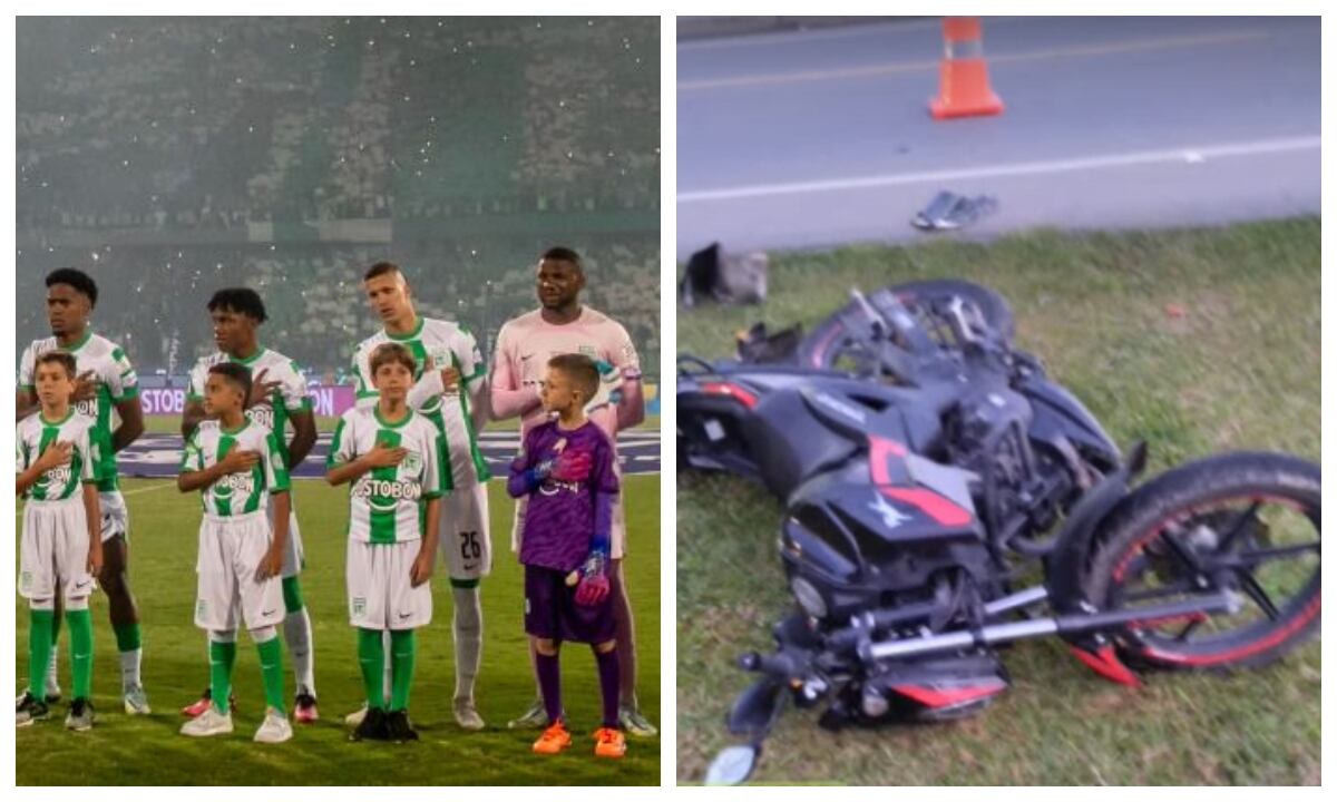 Jugador de Nacional en presunto estado de embriaguez atropelló a dos motociclistas en Rionegro