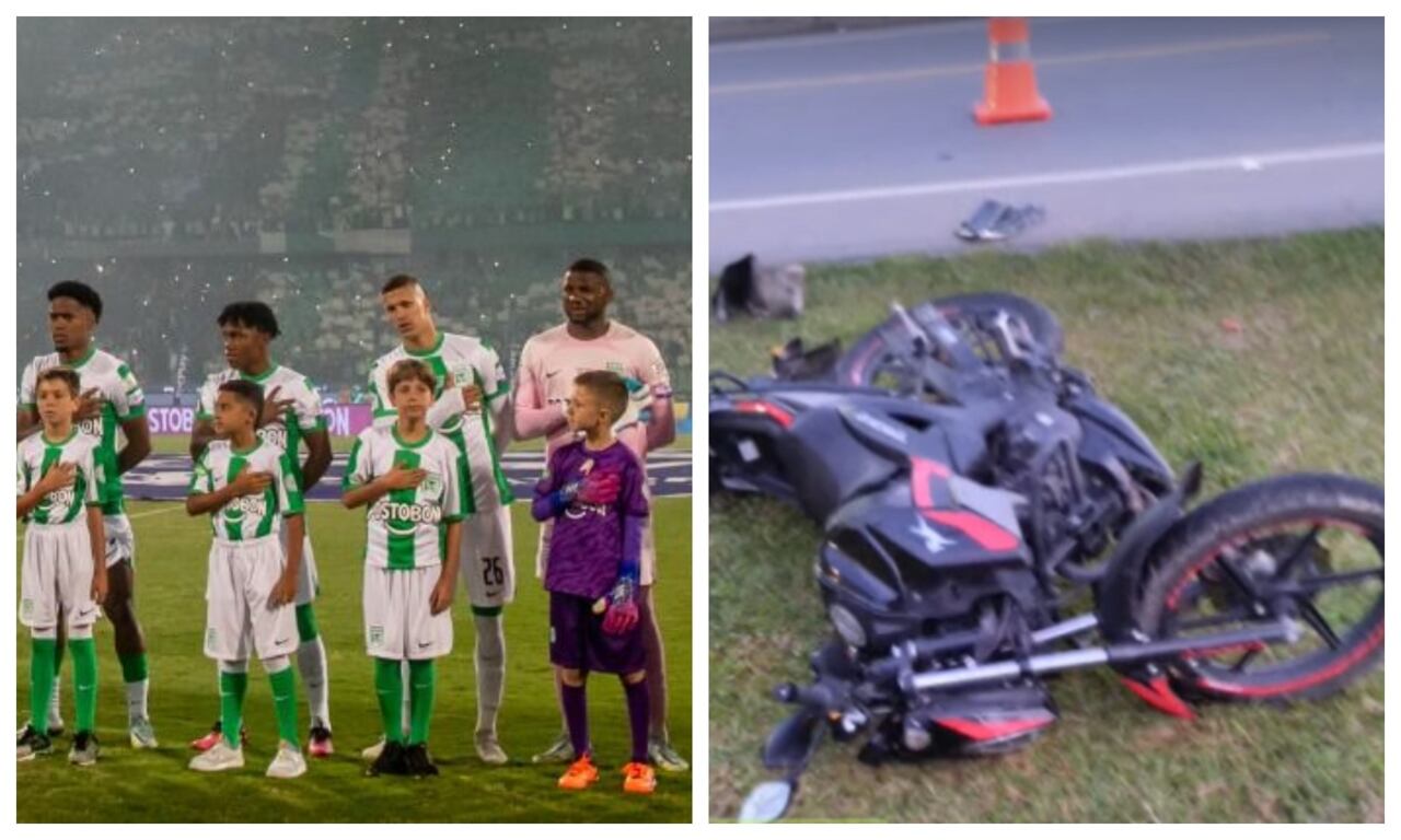Jugador de Nacional en presunto estado de embriaguez atropelló a dos motociclistas en Rionegro