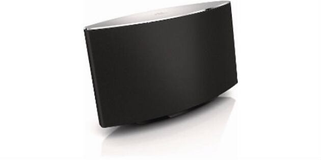 El Philips Airplay tiene WiFi para reproducir música desde cualquier equipo conectado a la red.