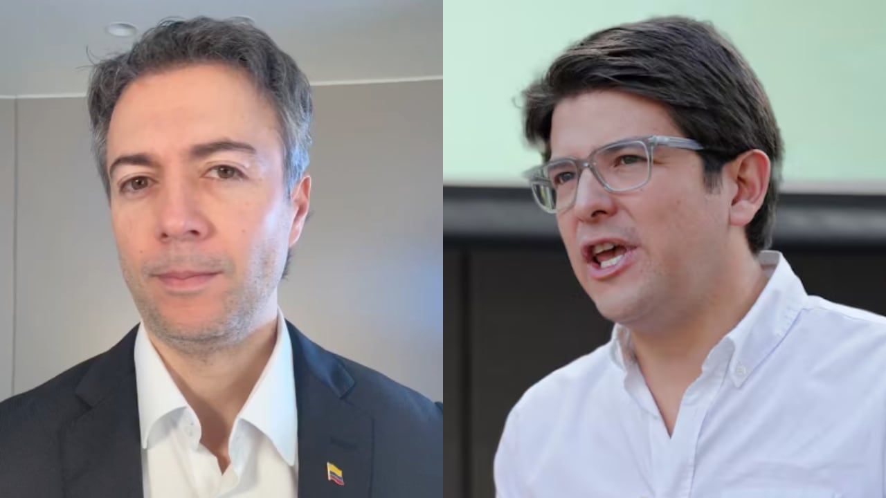 Daniel Quintero y Miguel Uribe Turbay.