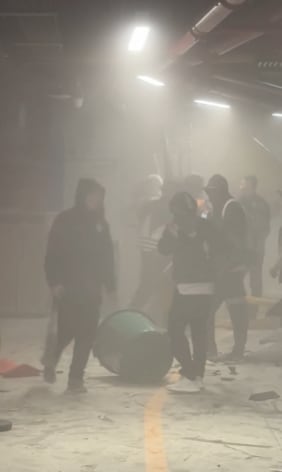 Pelea Movistar Arena