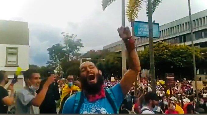 Lucas Villa, estudiante de Ciencias del Deporte de la Universidad Tecnológica de Pereira.