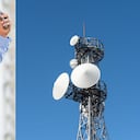 La conexión se realiza mediante una antena instalada en el hogar o negocio que se comunica con los satélites.