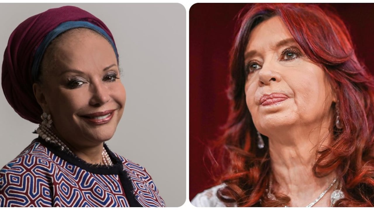 Piedad Córdoba y Cristina Fernández.