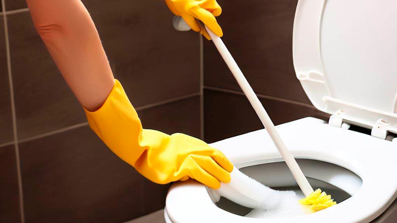 El aseo del inodoro puede evitar malos olores, infecciones y enfermedades. (Imagen de referencia)