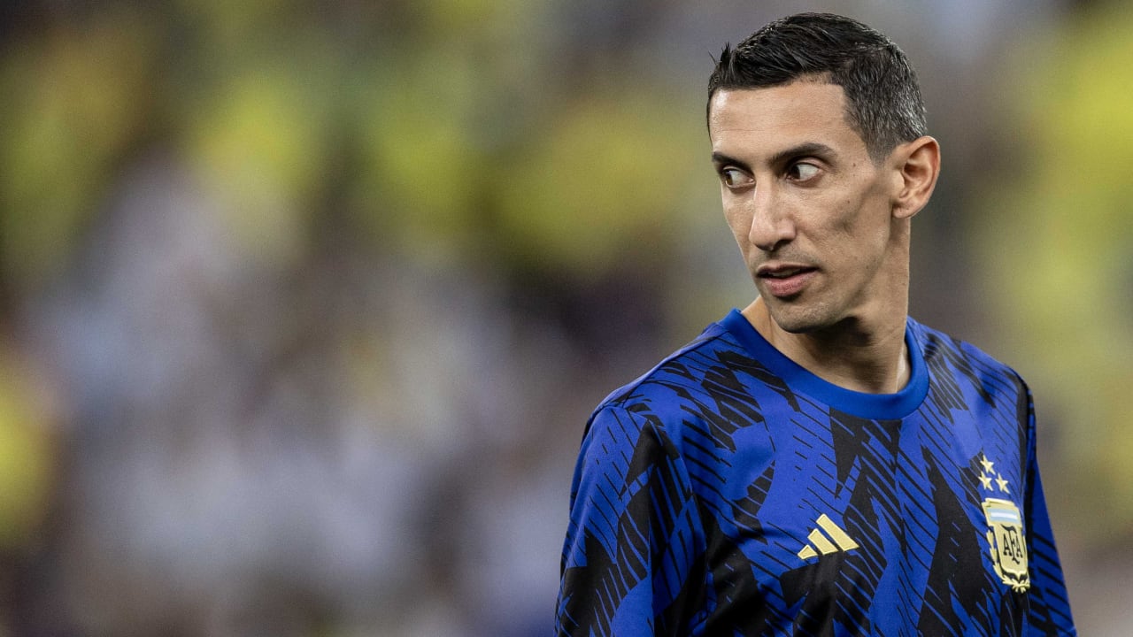 Ángel Di María, atacante de la selección de Argentina