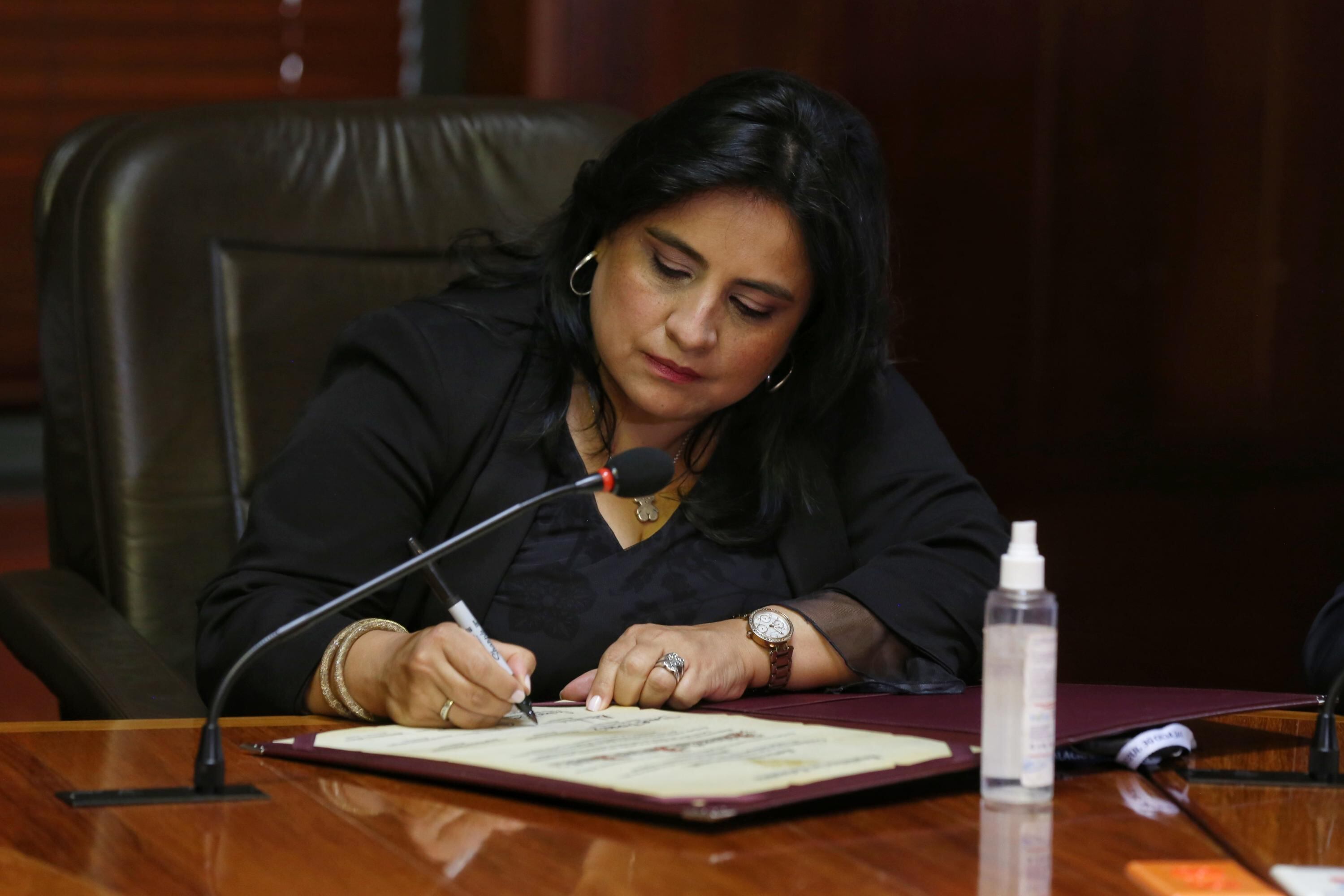 Paola Andrea Meneses Mosquera, magistrada de la Corte Constitucional.