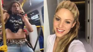 ¿Waka Waka en Transmilenio? Imitador Yo me llamo Shakiro sorprendió hasta al conductor con su espectacular presentación