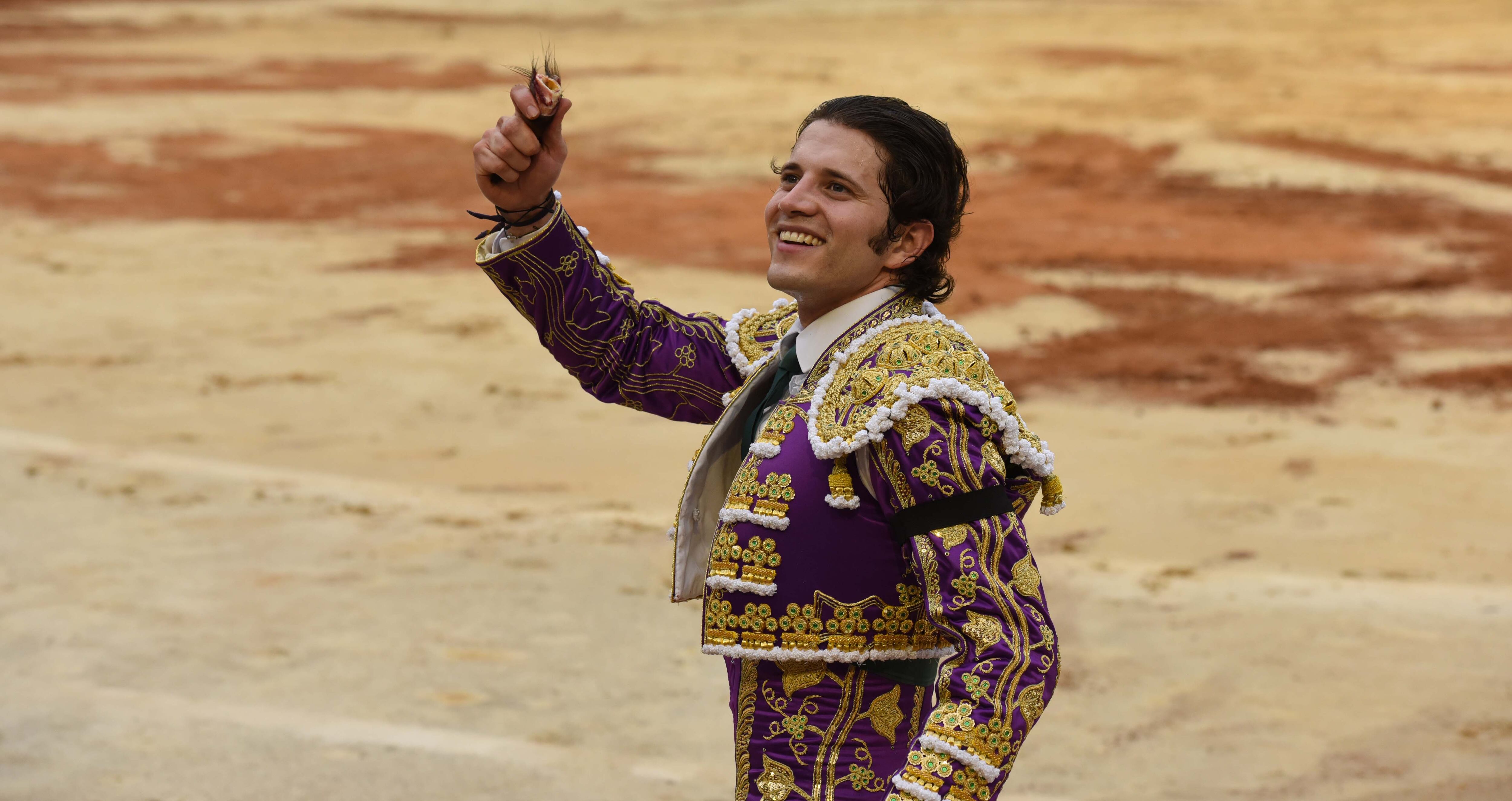 Sebastián Ritter, torero colombiano. Cali, 29 de diciembre de 2021.