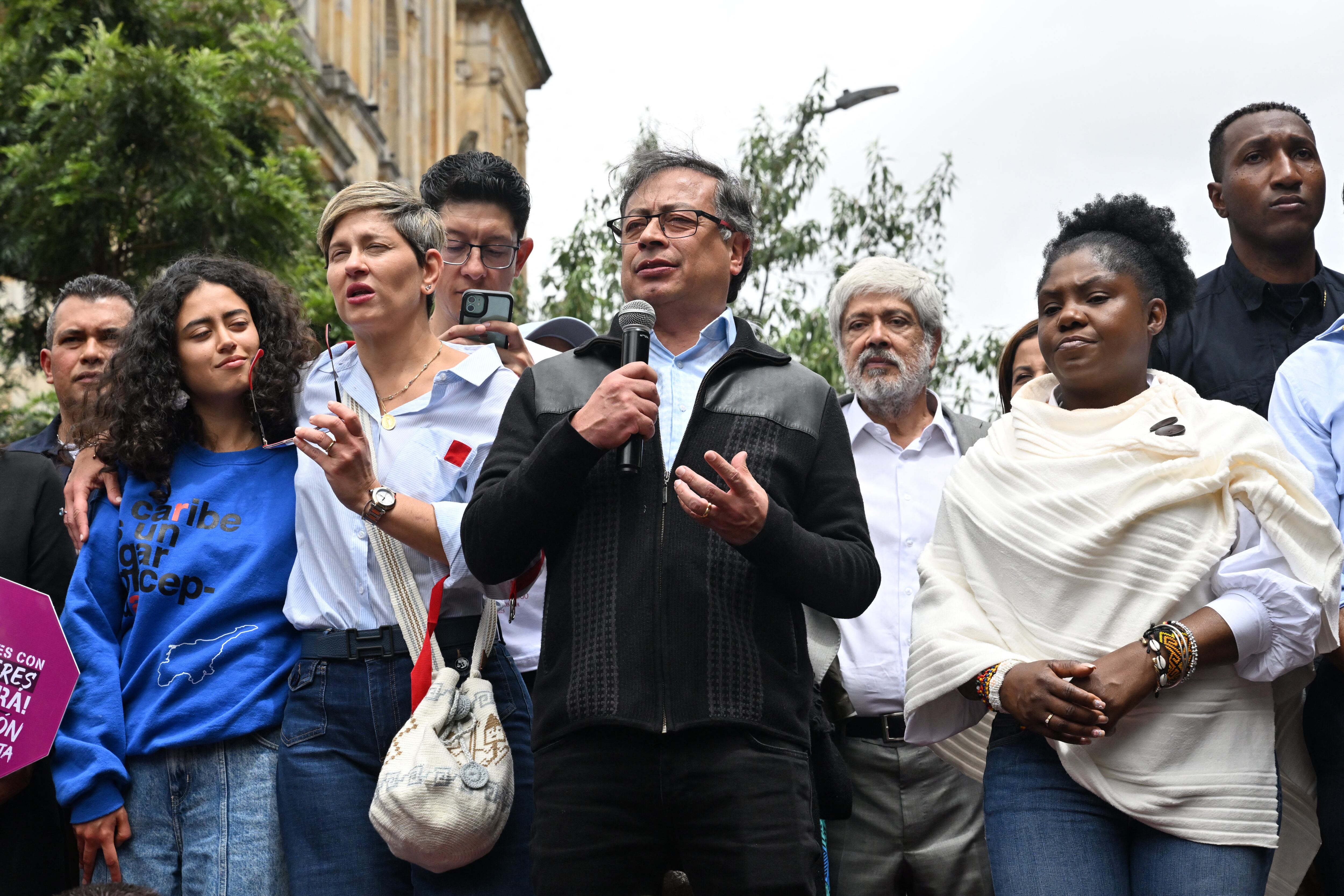 Discurso del Presidente Gustavo Petro en la carrera séptima